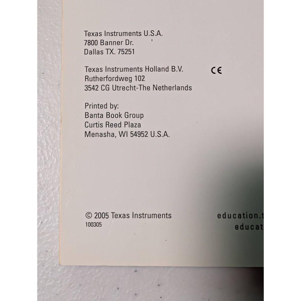 Texas Instruments TI-84 Plus/TI-84 Plus Silver Edition Guide Book - Picture 4 of 13